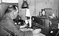 Control room during World War II.