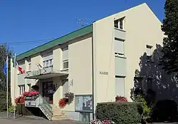The town hall in Rustenhart