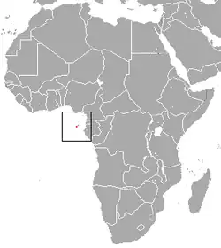 Map of range
