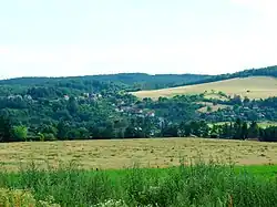 View from the north