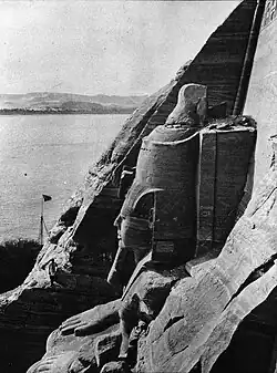 View of the Great Temple from the west, photo credited to William Henry Goodyear, before 1923