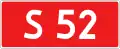 Expressway S52 shield}}