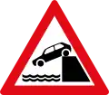 Unprotected quayside or riverbank