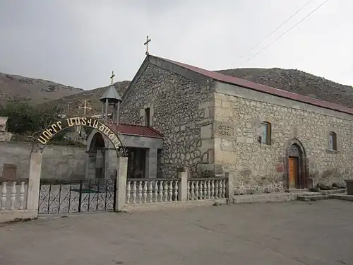 St. Astvatsatsin Church in the village, 1881