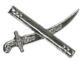 SANDF - INSIGNIA - Rank - Officer - SA Army - General - MMD - Chrome - Right