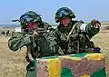 Brigade personnel training.
