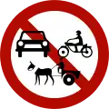 No motor and animal-drawn vehicles