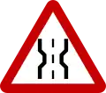 One-lane bridge