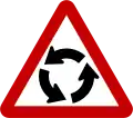 Roundabout ahead