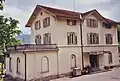 station building, streetside, 2003