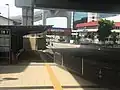 Bus stop along Jalan Semantan/Sprint Expressway accessed via Entrance A