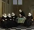 The regents of the cities almshouse with Dieuwertje Bicker (1584–1641) by Jacob Adriaensz Backer (1633)