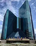 Main tower, the headquarters of Siam Commercial Bank