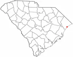 Location of Konig, South Carolina