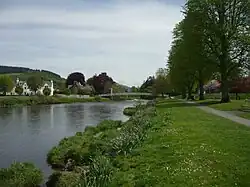 River Tweed looking downstream (2018)