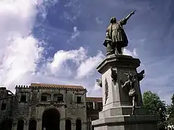 Image 7Christopher Columbus statue in colonial Santo Domingo. (from Culture of the Dominican Republic)