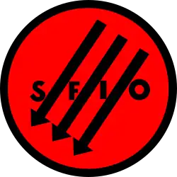 Logo of the French Section of the Workers' International (SFIO)
