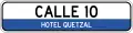 ID-4-8 Street name with business name tab