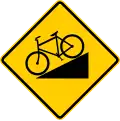 P-6-2 Steep decline (Bicycles)