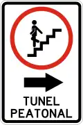R-11-10 Pedestrian tunnel