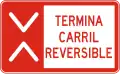 R-5-2 Reversible lane ends