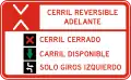 R-5-8 Reversible lane ahead