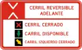R-5-9 Reversible lane ahead