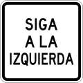 R-6-3 Proceed left