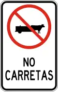 R-7-22 No animal drawn vehicles