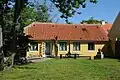 Half timbering and tiled roof house (1845)