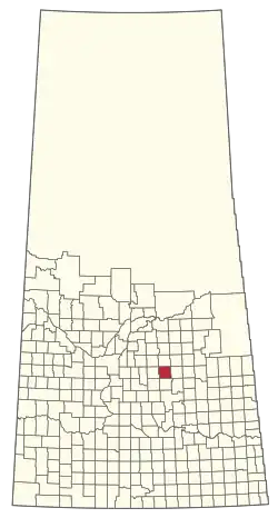 Location of the RM of Leroy No. 339 in Saskatchewan