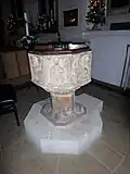 14th century baptismal font