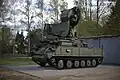1S91 (or SURN) vehicle in an open-air military museum, Kineshma