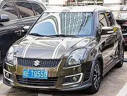 Second facelift with second generation 2013 facelift styling (China)