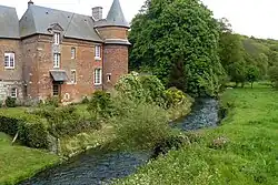 The Saâne river, at the border with Biville