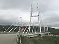 The E&nbsp;75, the Sami Bridge on the Norwegian–Finnish border in the Utsjoki village