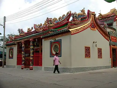 The shrine to the Chinese princess Soi Dok Mak