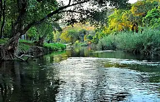 Hazyview is situated along the Sabie River