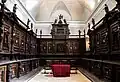 Interior view of the sacristy