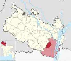 Location of Sadullapur
