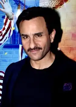 Saif Ali Khan posing for the camera.