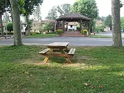 The bandstand in Saiguède