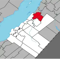 Location within Kamouraska RCM