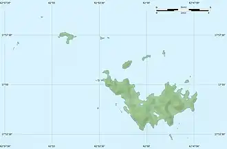Gustavia is located in Saint Barthélemy