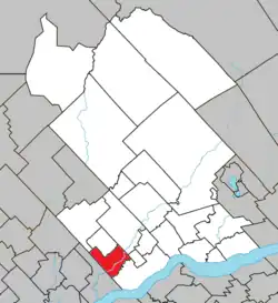 Location within Portneuf RCM