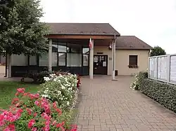 The town hall in Saint-Clément