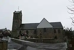 The church in Saint-Ellier-les-Bois