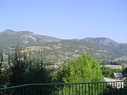 A view from the church of Saint-Étienne-le-Laus