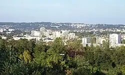 A general view of Saint-Gratien from the Orgemont hill