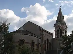 The church in Saint-Jean-de-la-Ruelle